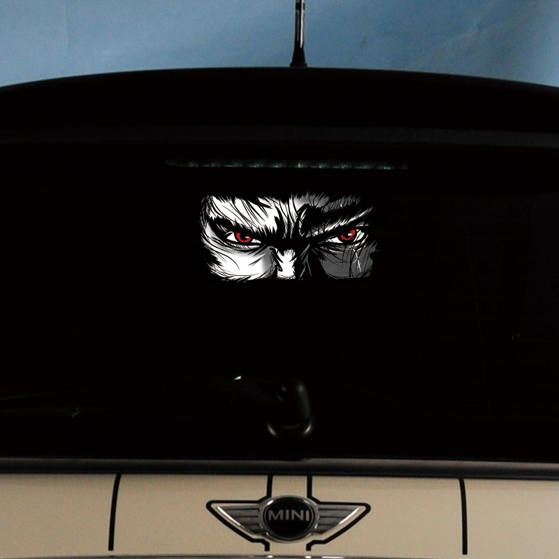 殺手眼神車窗貼紙③